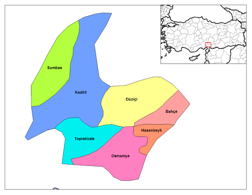 OSMANİYE (Tüm bölgeler)